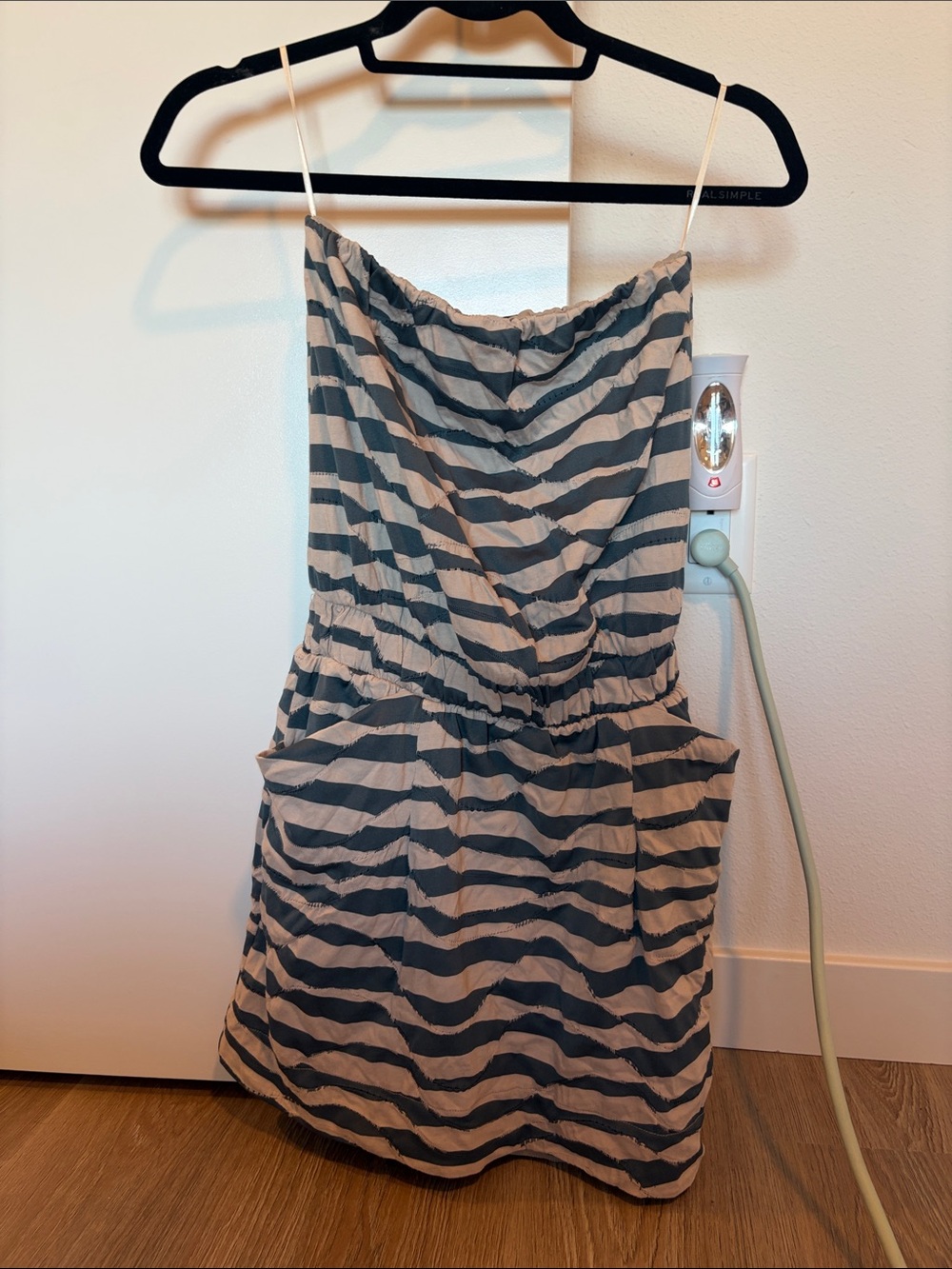 Aqua tube dress